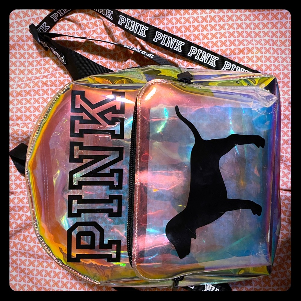 pink bookbag (the brand)